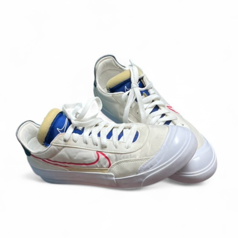 Nike Drop Type !  White and Cream Sneakers